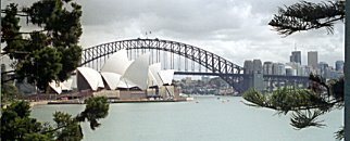 Opera house en Harbour Bridge