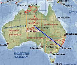 Kaart Australi